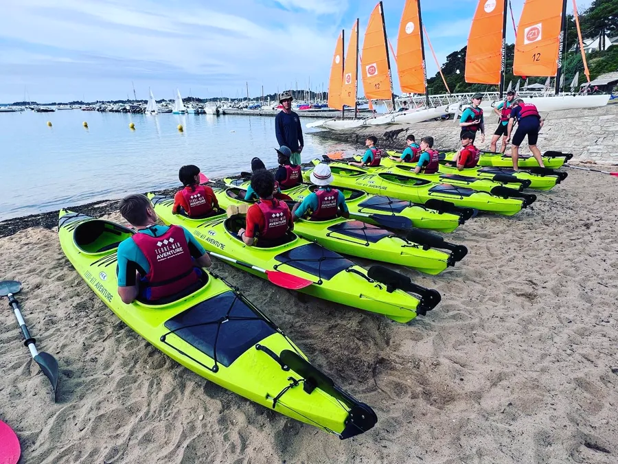 Kayak de mer sur la Baie de Quiberon